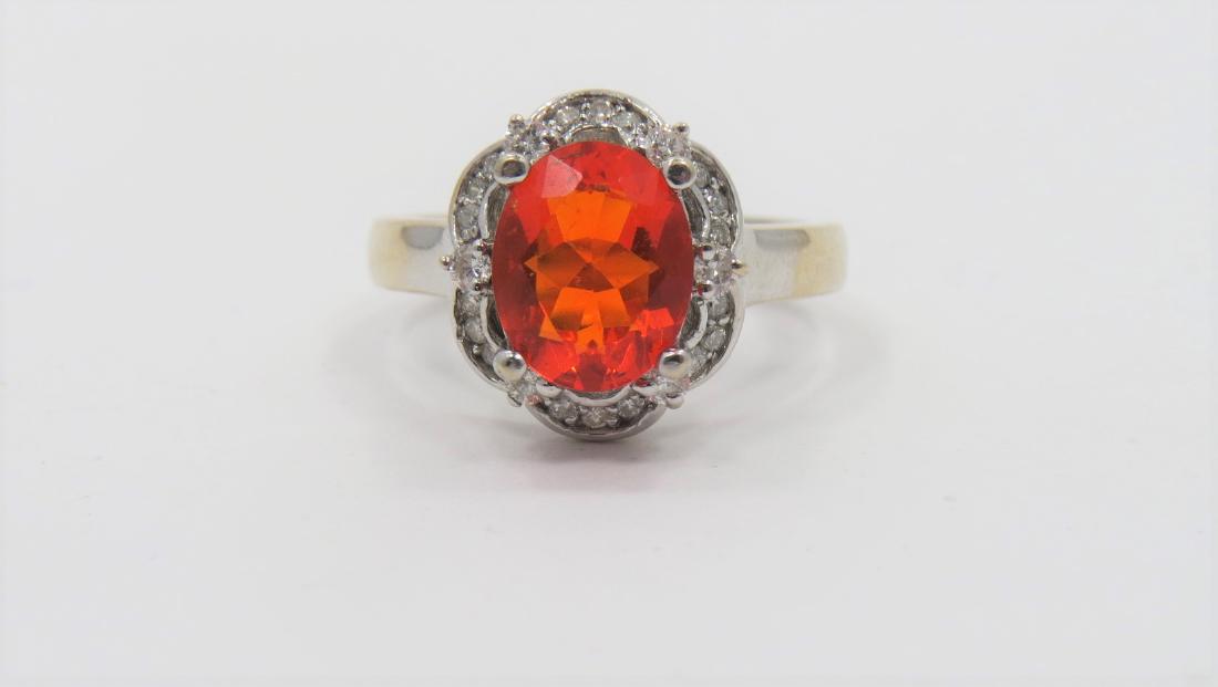 Mexican Fire Opal Ring (1 of 3)