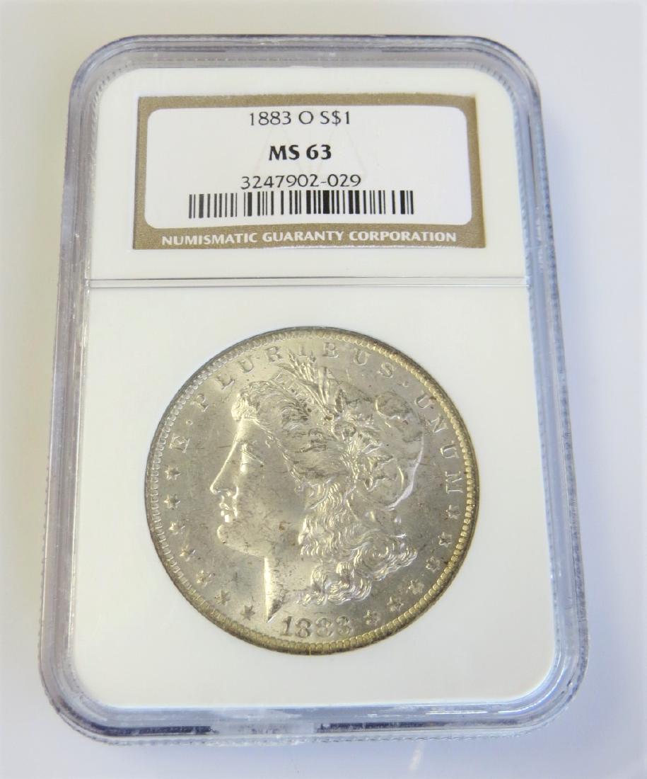 1881 S Morgan Silver Dollar NGC MS63 (1 of 2)