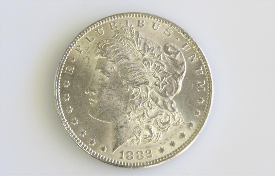 1882 Morgan Silver Dollar Choice Uncirculated (1 of 2)