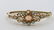 Gold and Opal Bangle Bracelet
