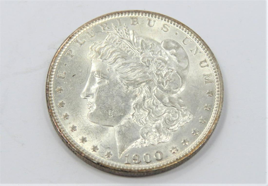 1900 O Morgan Silver Dollar Choice BU (1 of 2)