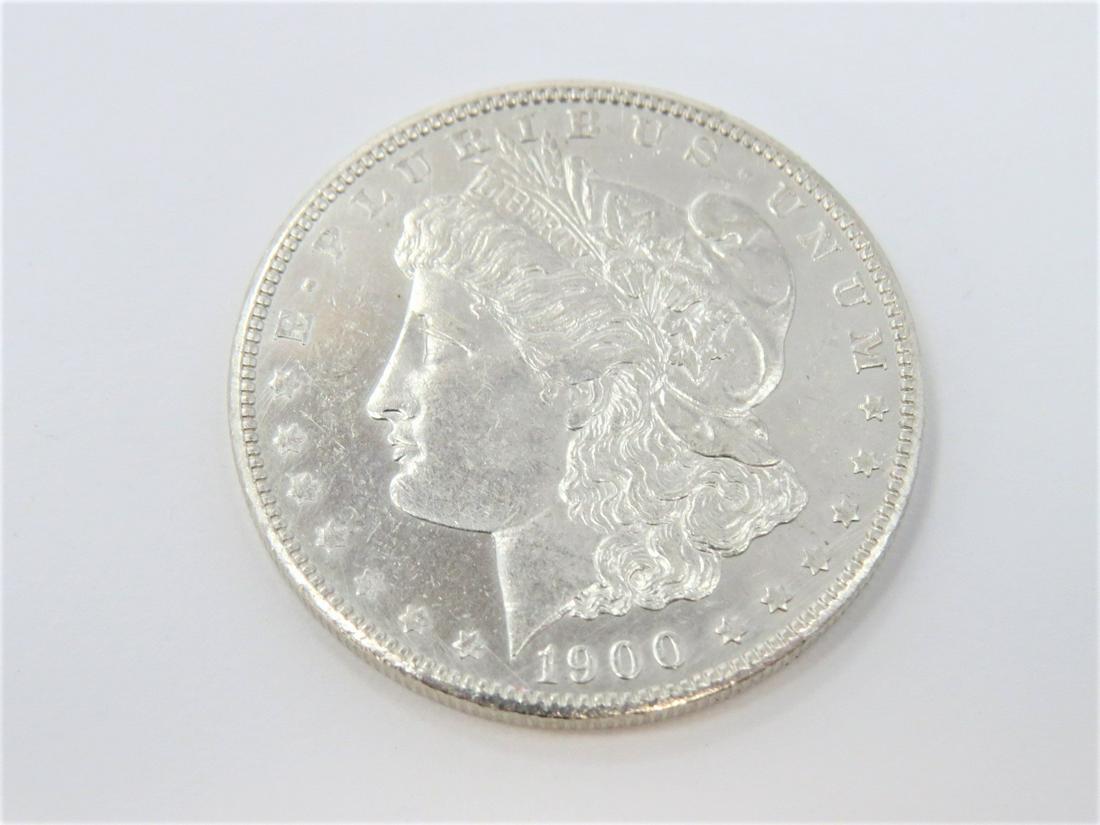 1900 P Morgan Silver Dollar Choice Proof-like Unc. (1 of 2)