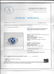 Certified Platinum Tanzanite and Diamond Ring - 5