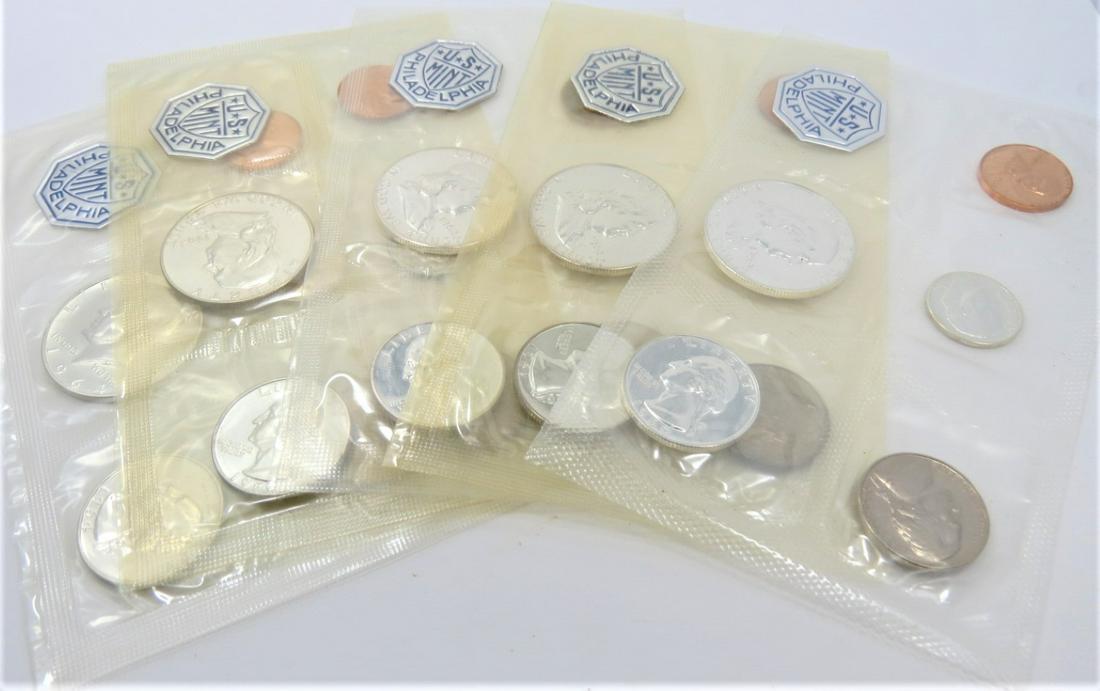 1960-1964 Silver Proof Sets (5 sets) (1 of 5)