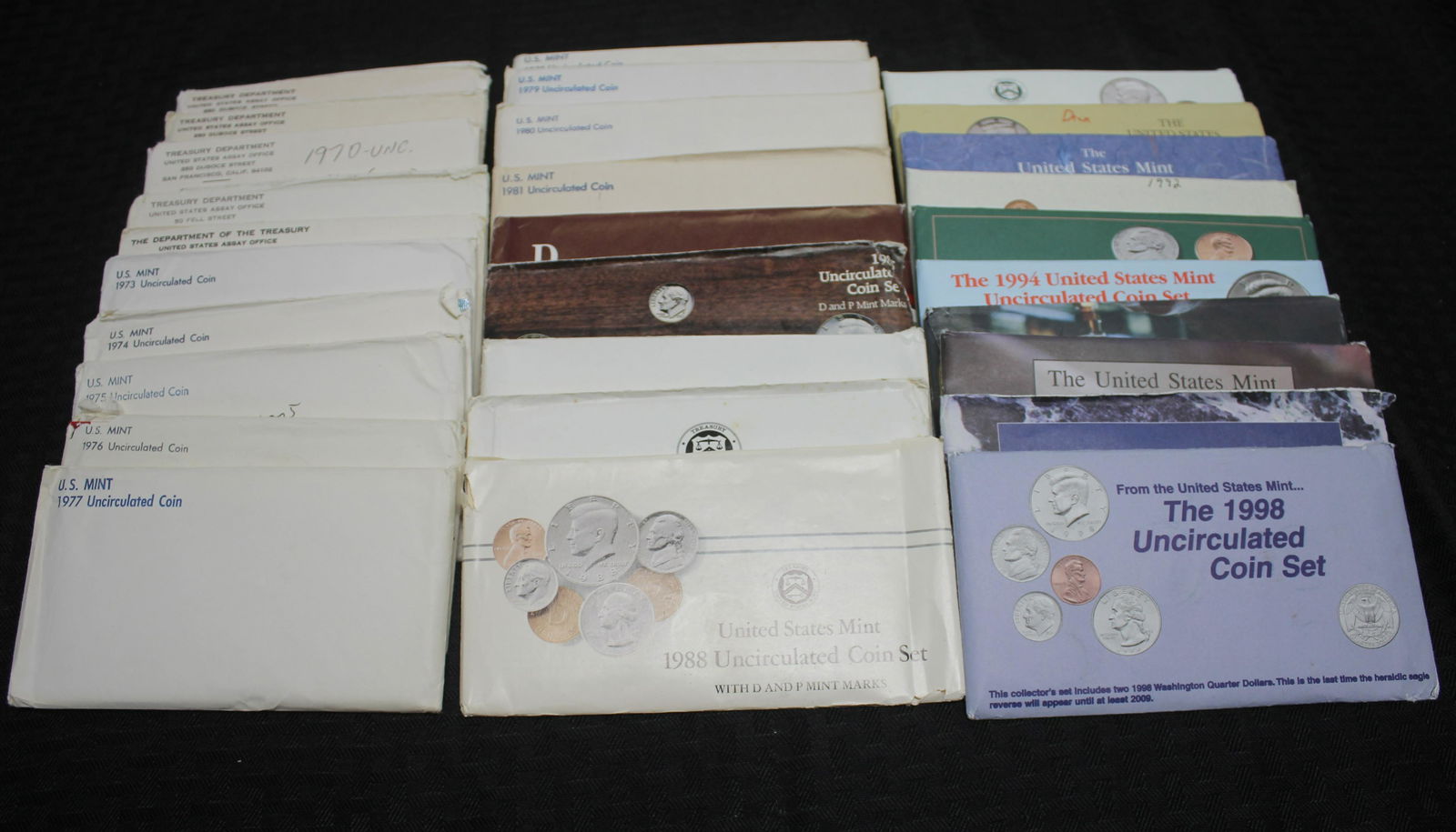 1968-1998 US Mint Sets First 29 Years (1 of 4)