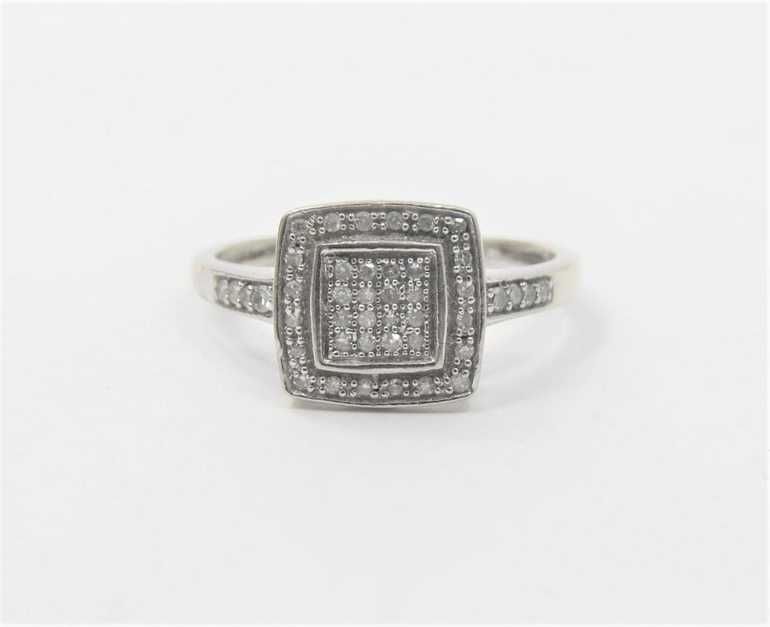 14K White Gold Diamond Ring (1 of 3)