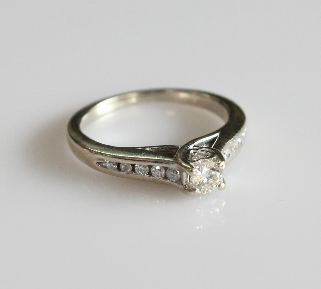14K White Gold Diamond Ring (1 of 3)
