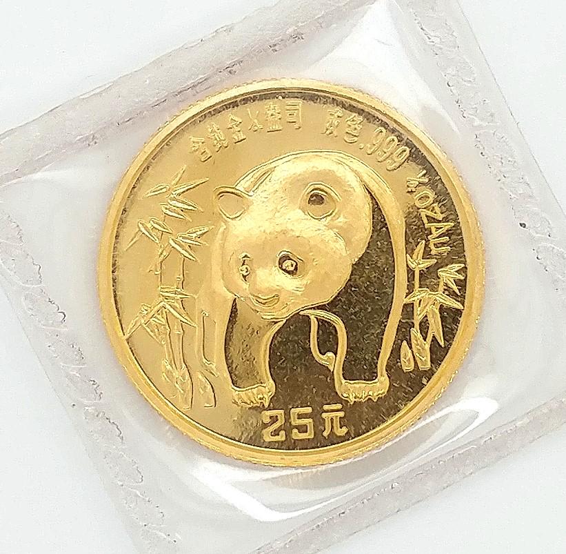1986 1/4 Ounce Gold Panda Original Mint Packaging (1 of 2)