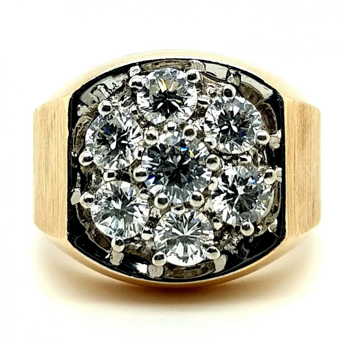 14K Yellow Gold 2.5 CT Diamond Ring (1 of 5)