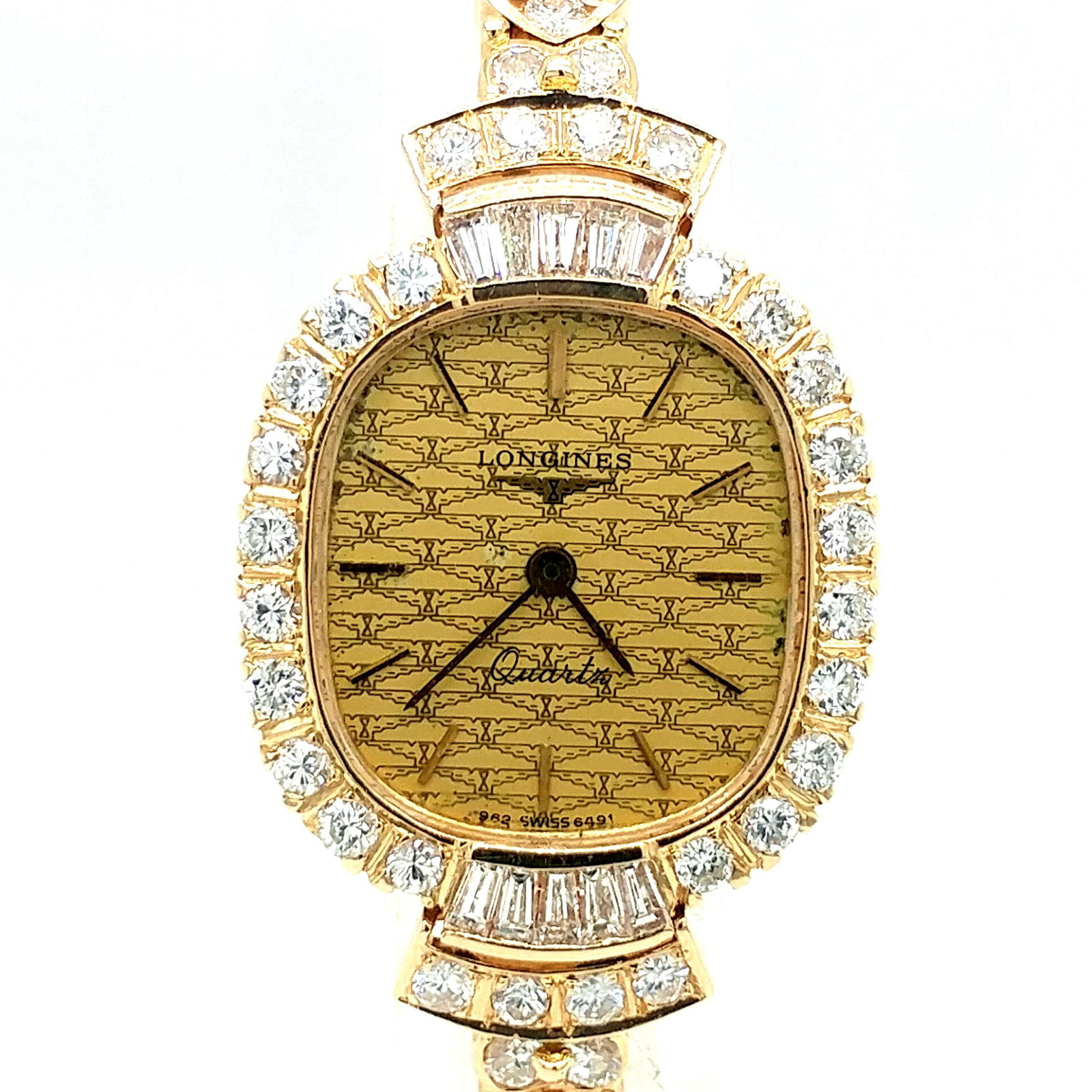 Longines 18K YG Diamond Ladies' Watch (1 of 6)