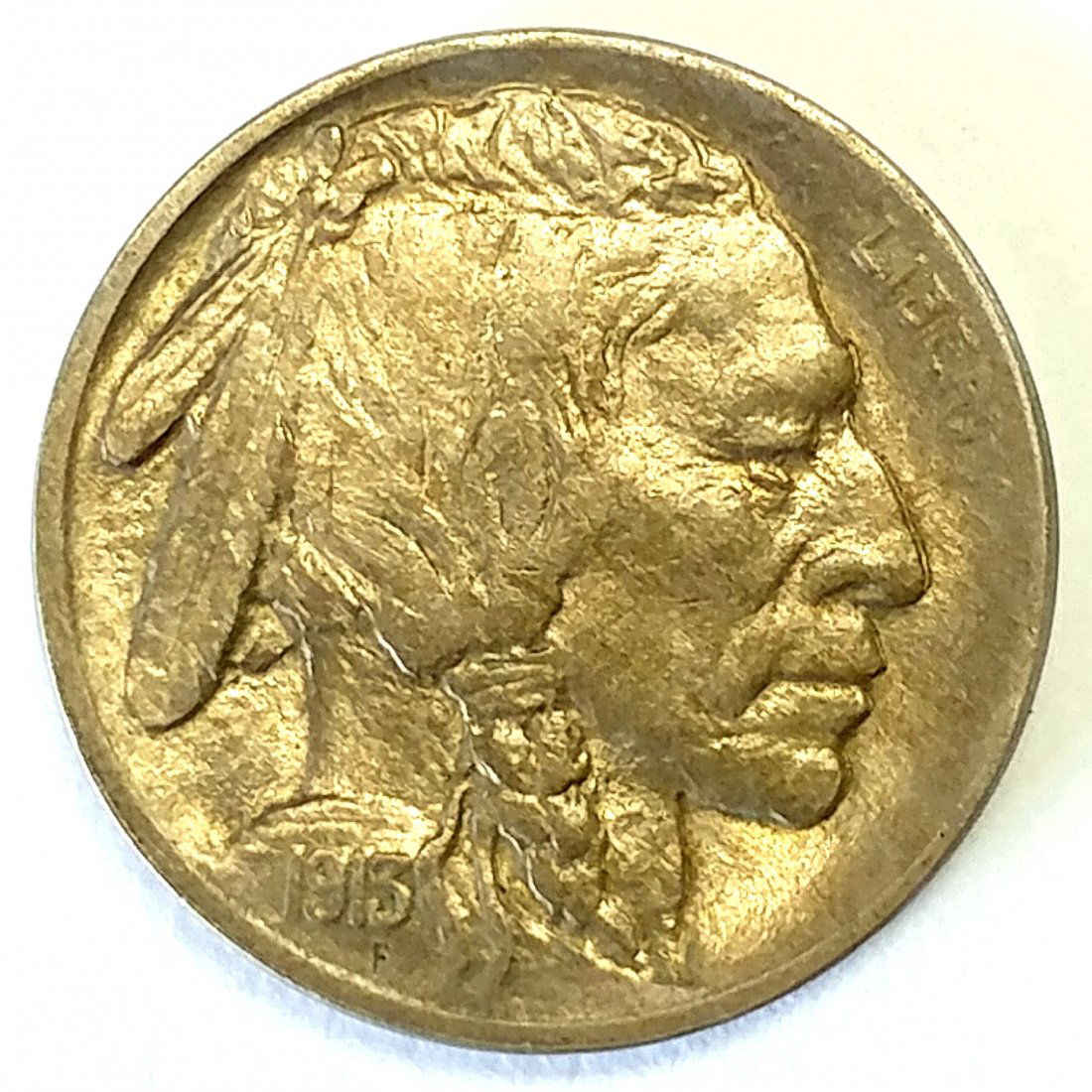 1913 BUFFALO NICKEL TYPE 2 Ch BU (1 of 2)