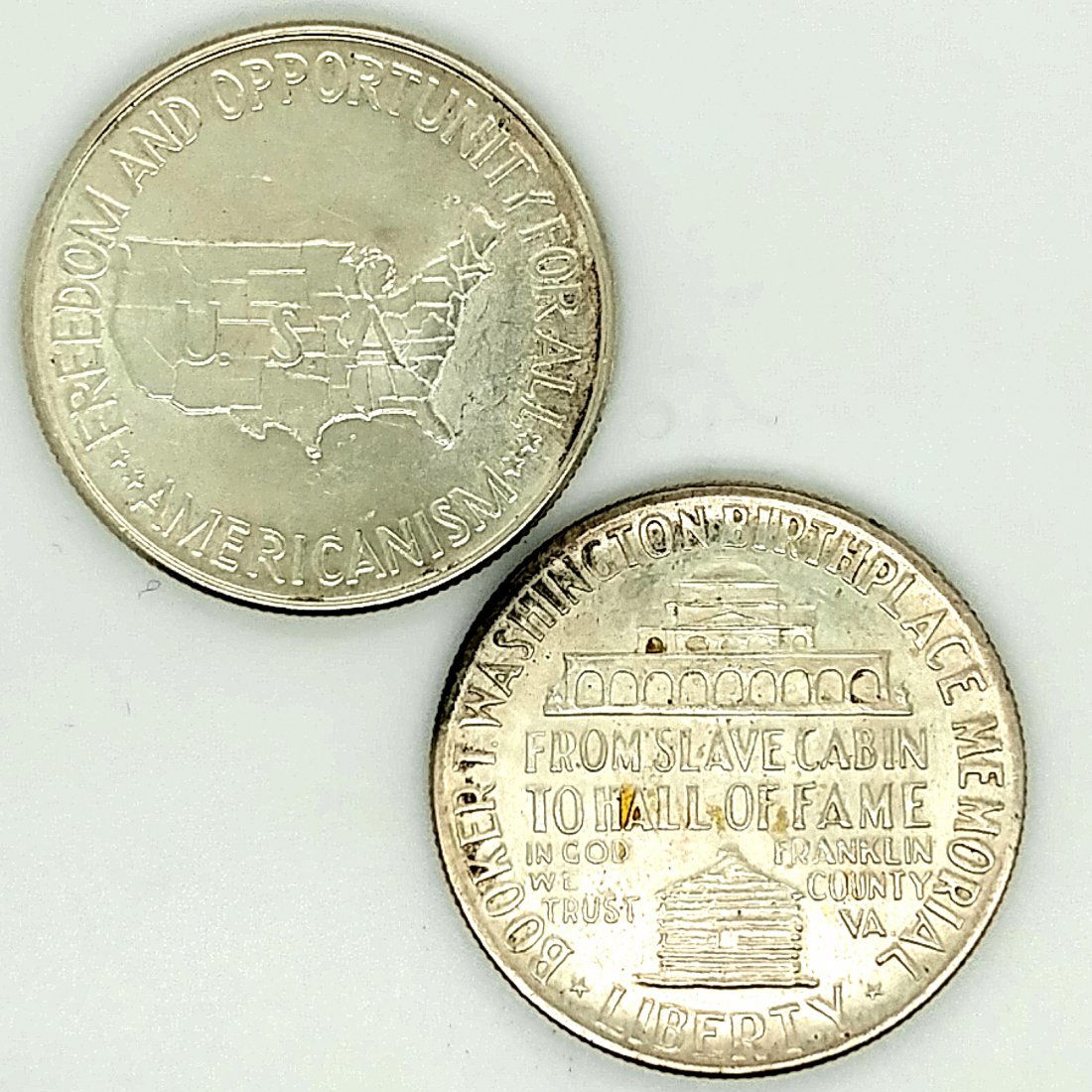 1946 & 1952 Silver Commemorative Half-Dollars BU (1 of 2)