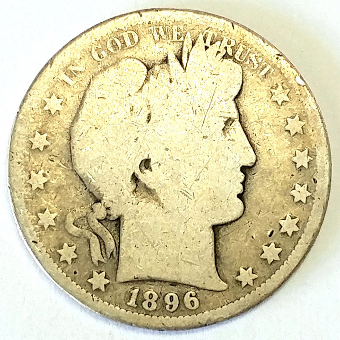 1896 S Barber Half Dollar (1 of 2)