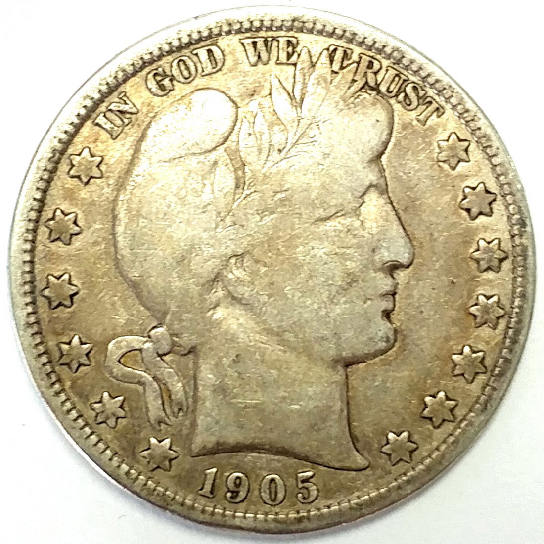 1905 O Barber Half Dollar (1 of 2)