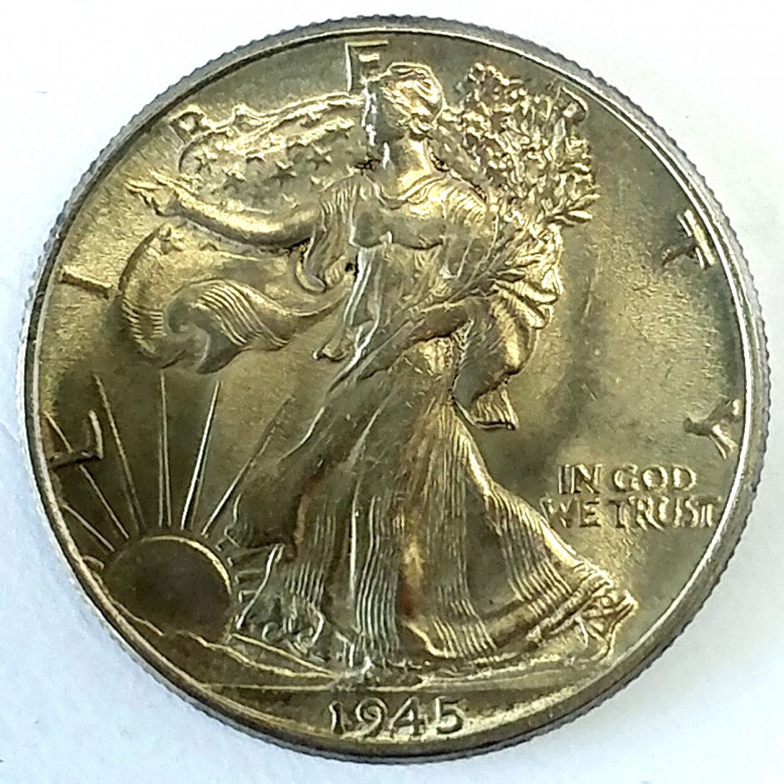 1945 Walking Liberty Half Dollar (1 of 2)