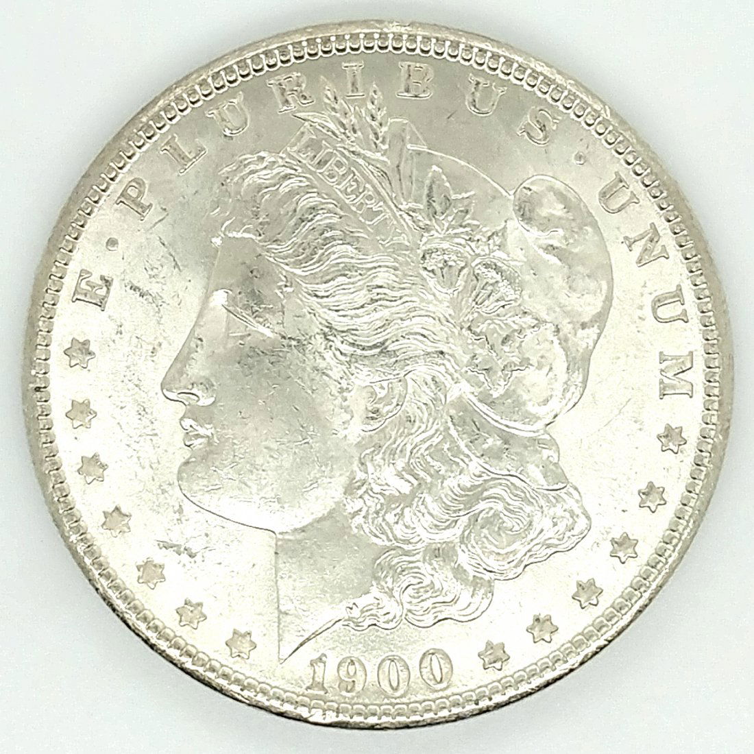 1900 P Morgan Silver Dollar Choice Uncirculated (1 of 2)