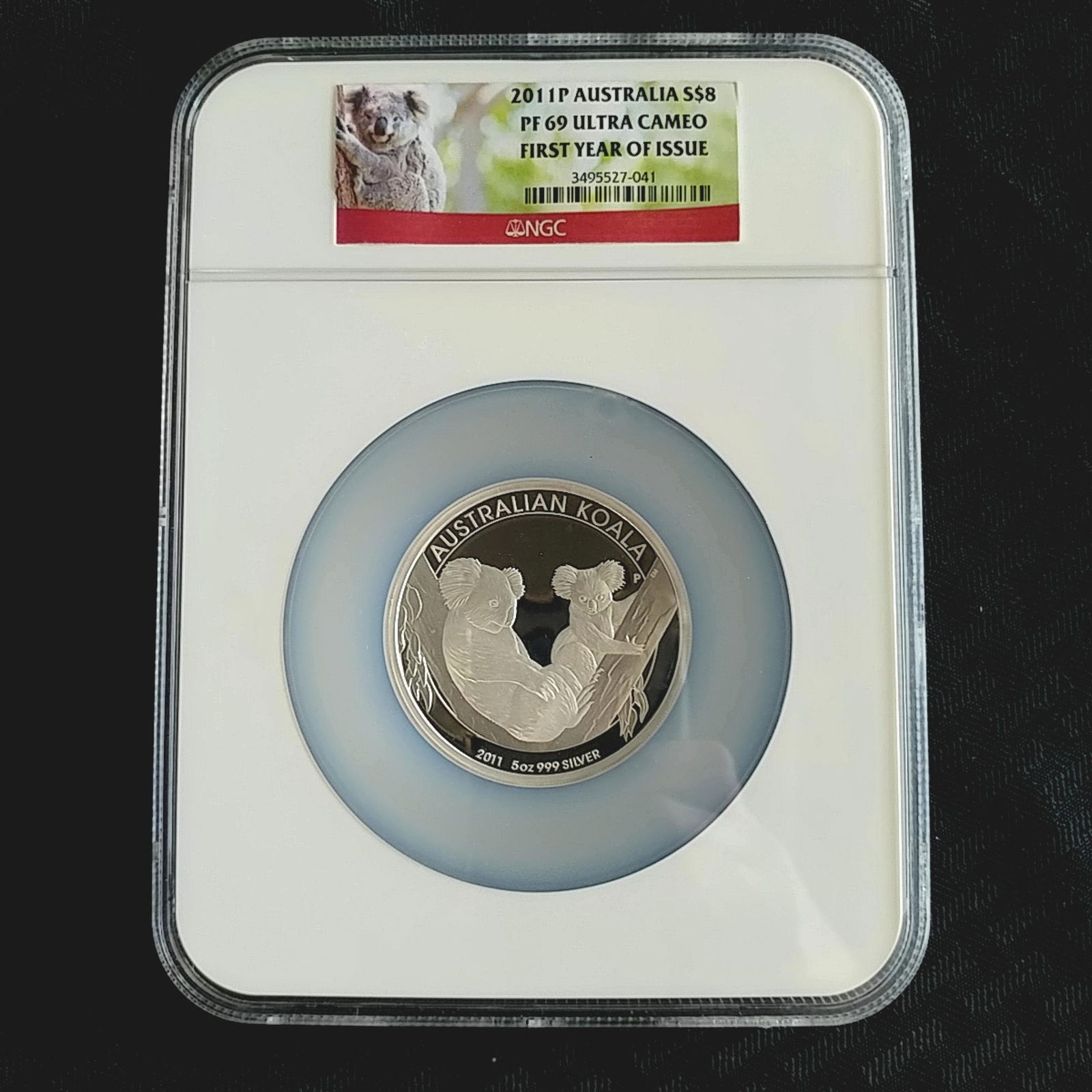 2012 Australia  5OZ Silver Koala NGC PF69 UC FYI (1 of 2)