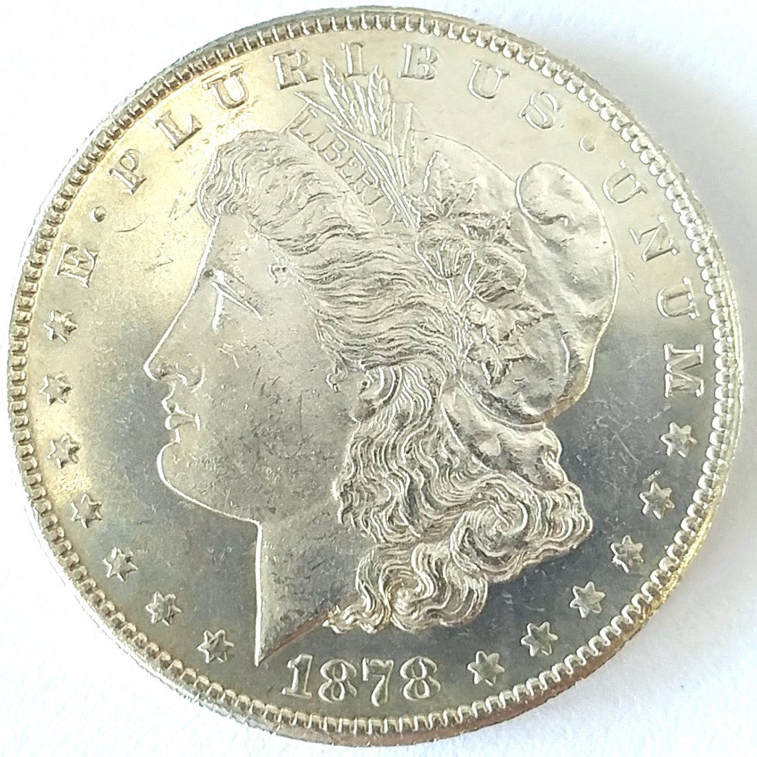 1878 S Morgan Silver Dollar Choice BU PL (1 of 2)