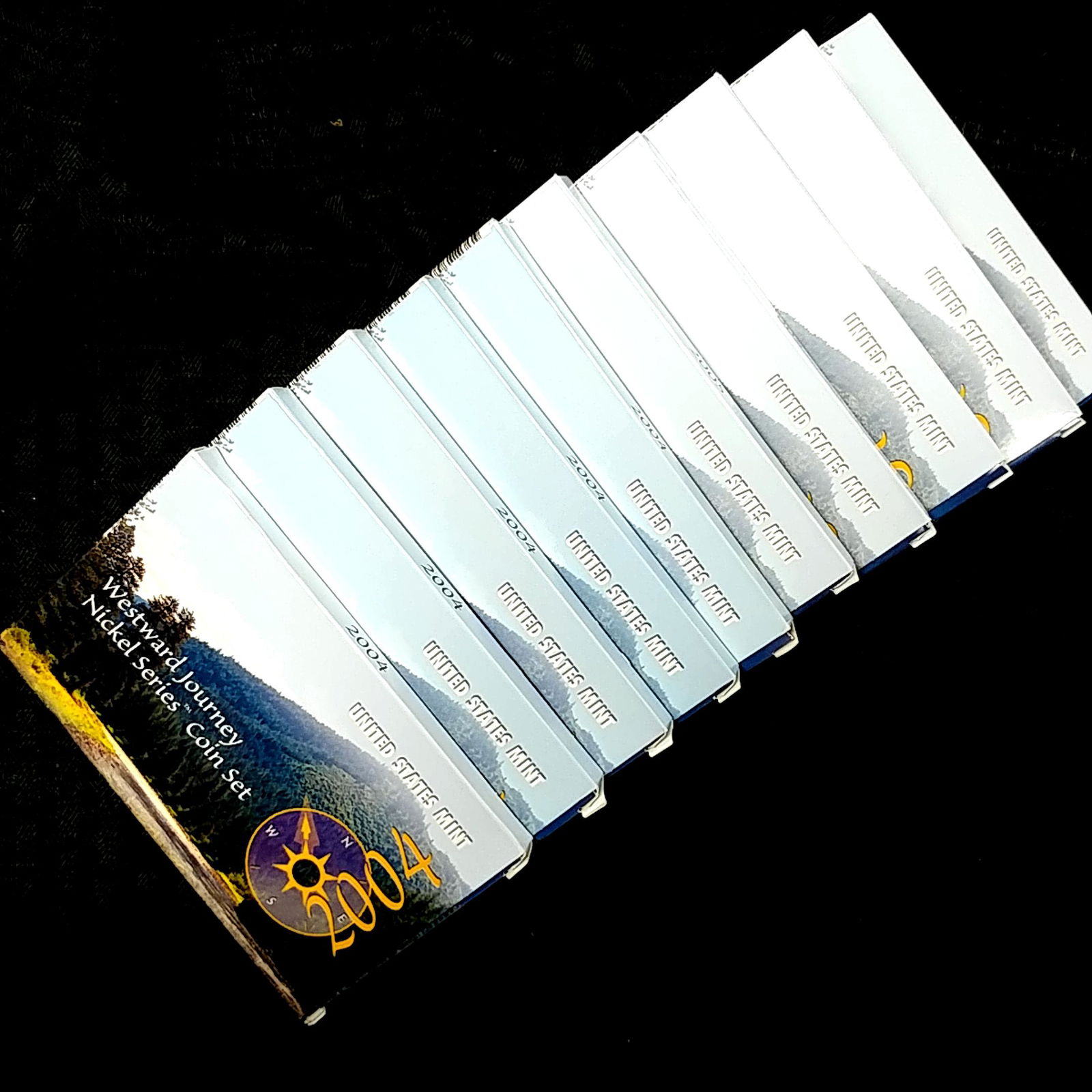 10 US Mint sets 2004 & 2005 Westward Journey 5c (1 of 4)