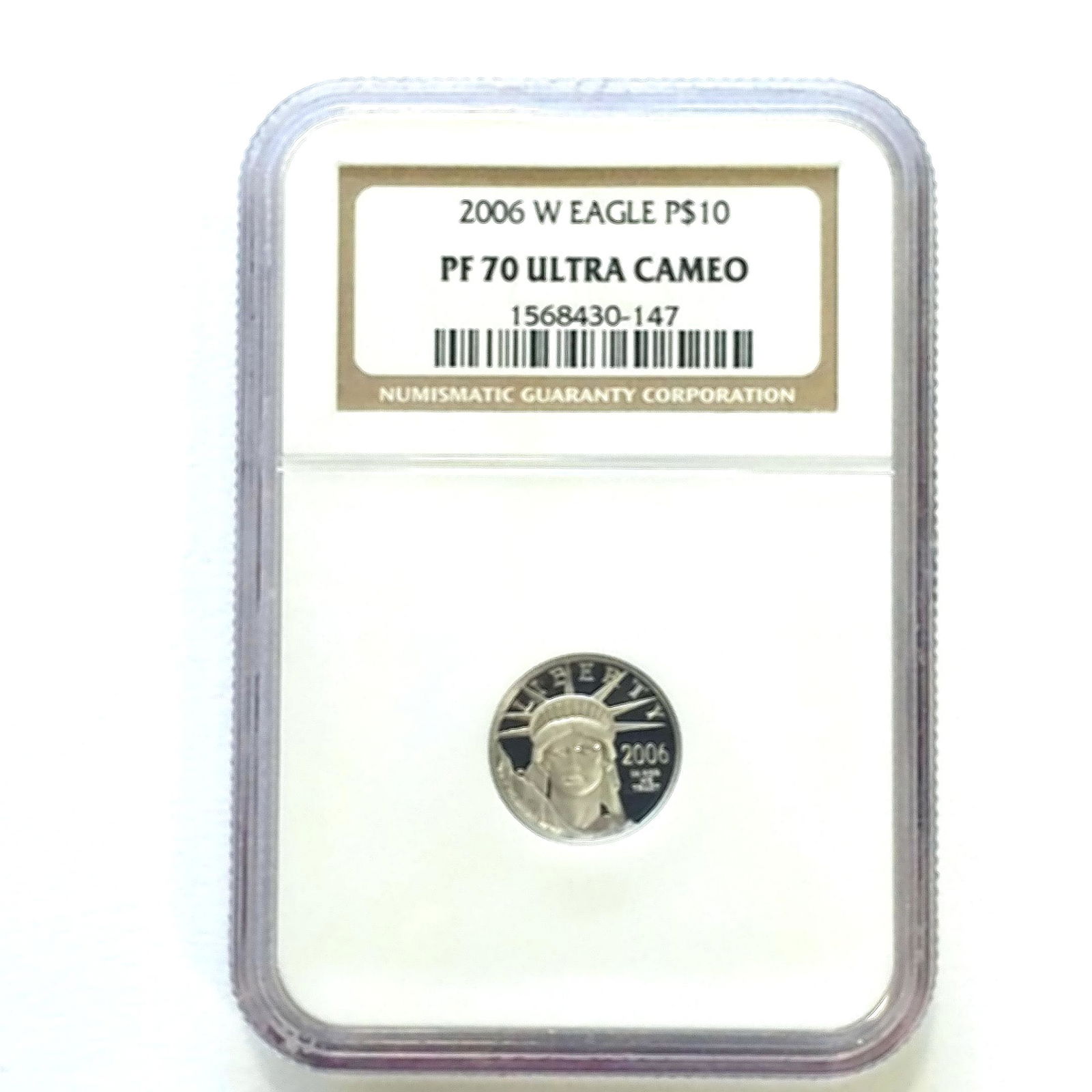 2006-W 1/10 oz Platinum American Eagle PF70 NGC (1 of 2)
