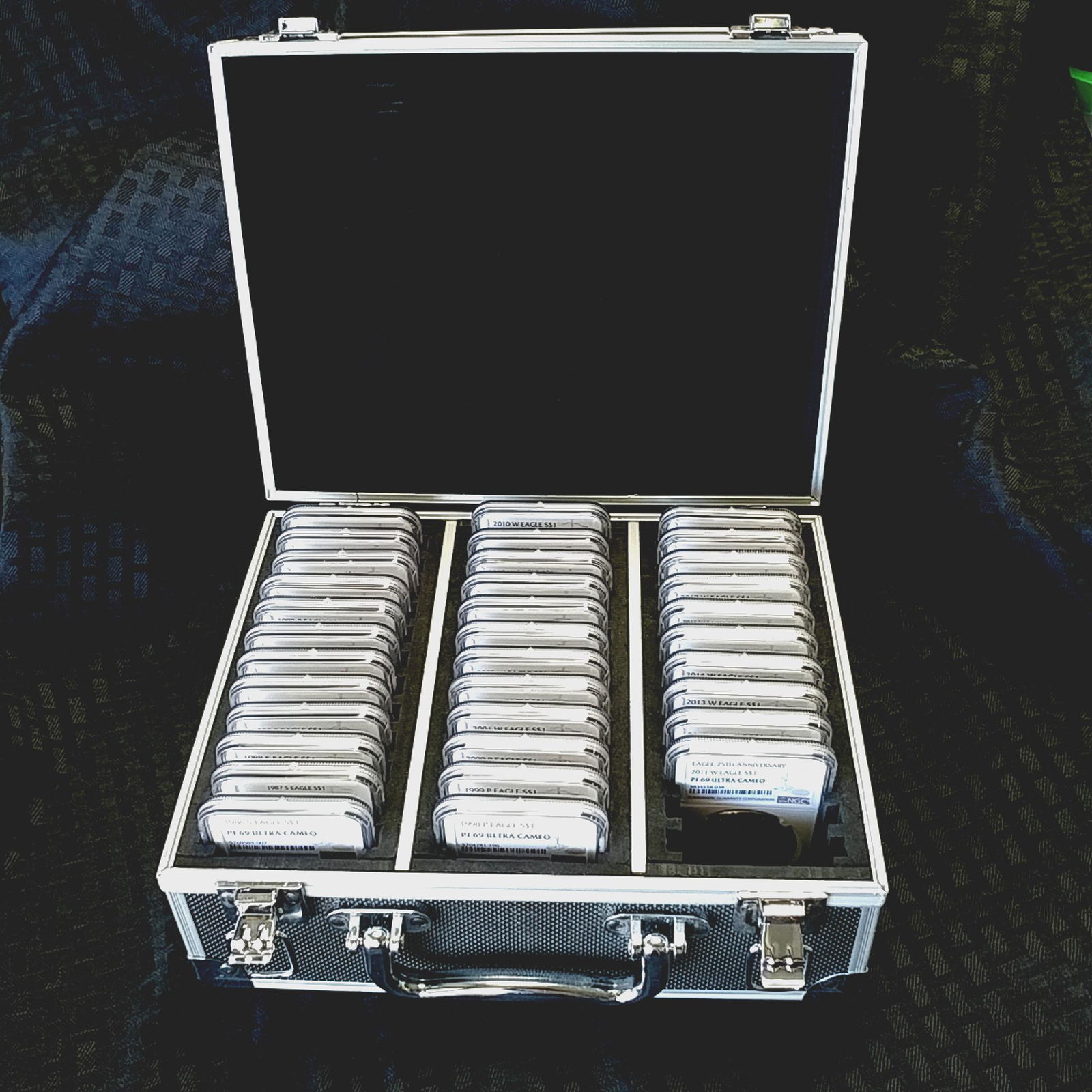 1986-2020 (34) COIN PROOF SILVER EAGLE ST NGC PF69 (1 of 7)