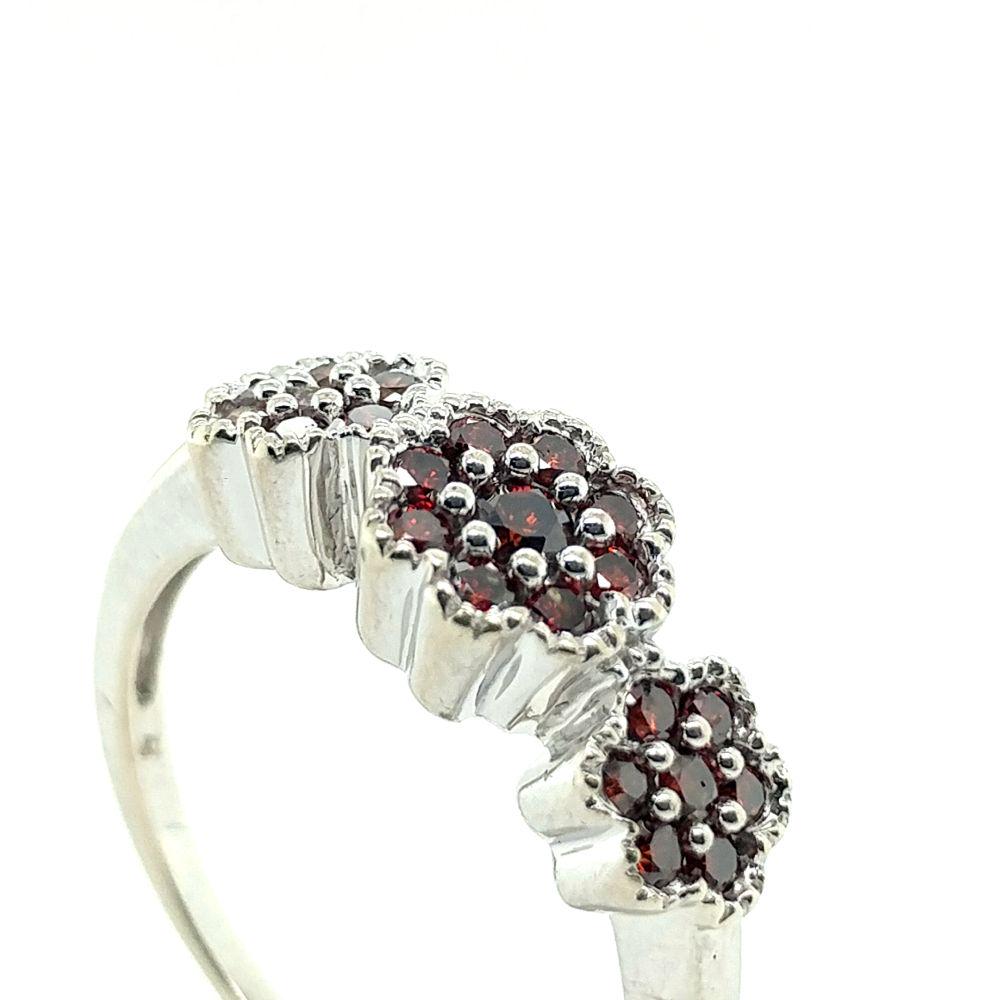 10K White Gold Cinnamon-Colored Diamond Ring (1 of 4)