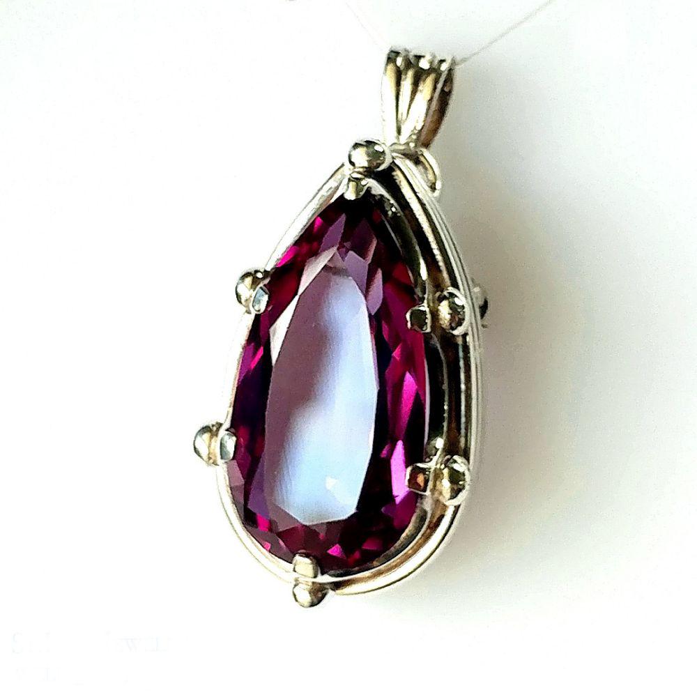 Vintage Sterling Los Ballesteros Alexandrite Pendant (1 of 6)