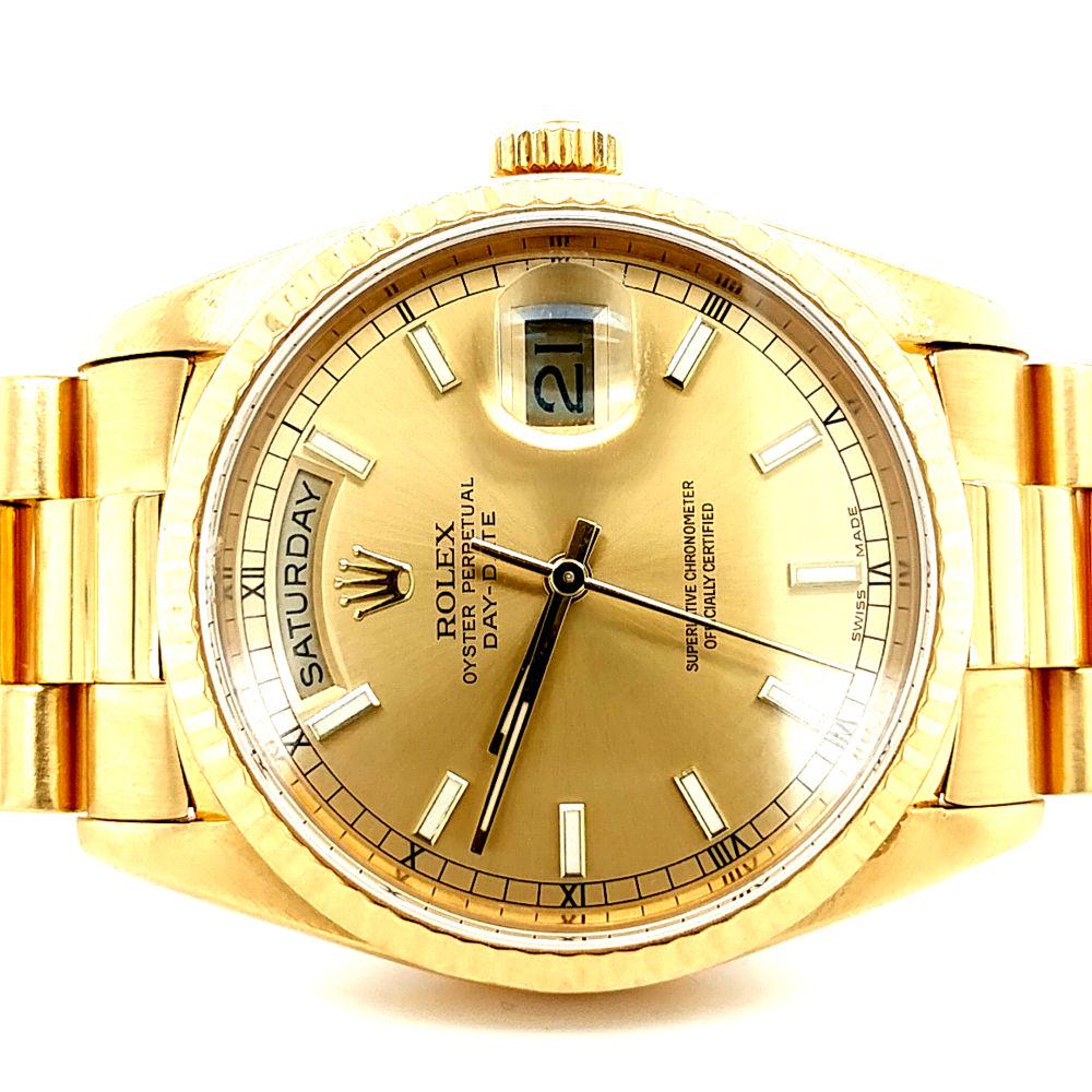 Gent's 18K Presidential Rolex with Box (1 of 12)
