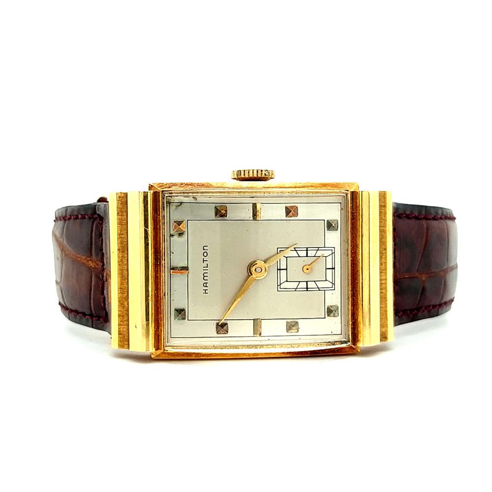 18K Vintage Hamilton Watch Gordon B (1 of 5)