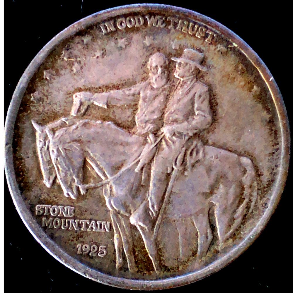 1925 Stone Mountain Commemorative Halve XF (1 of 2)