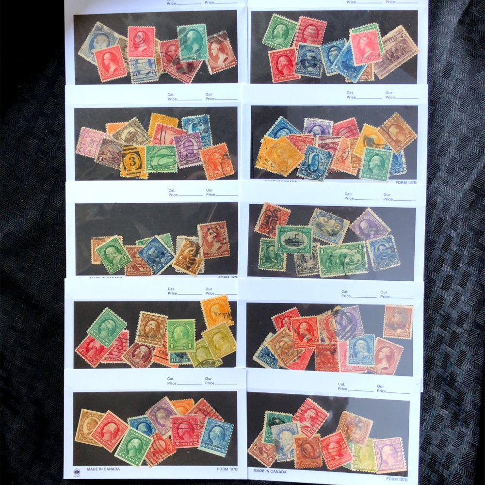 100+ Older US Stamps Inc. Columbians ETC. (1 of 5)