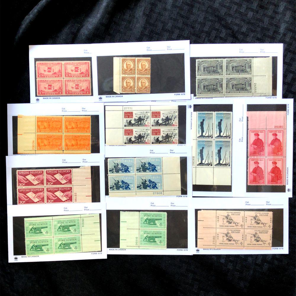 12 Blocks/PB Better US Stamps Special Delivery (1 of 5)