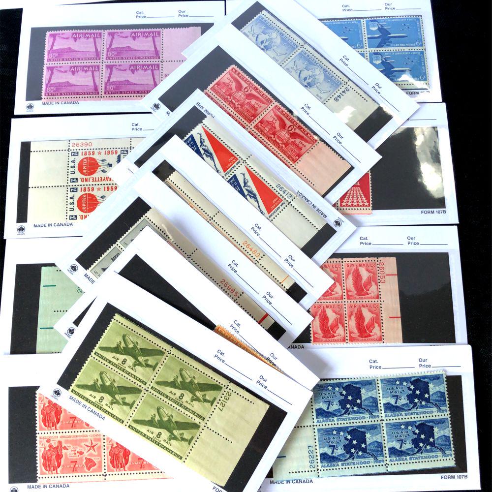 Lot of US Airmail Stamps (1 of 3)