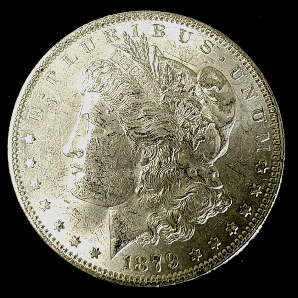 1879 P Morgan Silver Dollar Ch.Unc. (1 of 2)