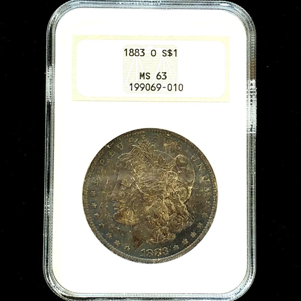 1883 O Morgan Dollar NGC MS63 (1 of 4)