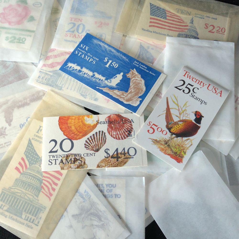 25 Count Unexploded Booklet Stamps Collection (1 of 3)