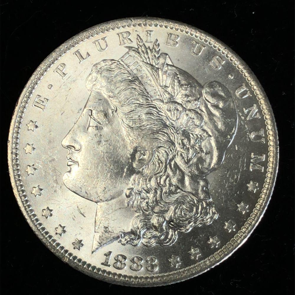 1883 O Morgan Silver Dollar Choice Uncirculated (1 of 2)