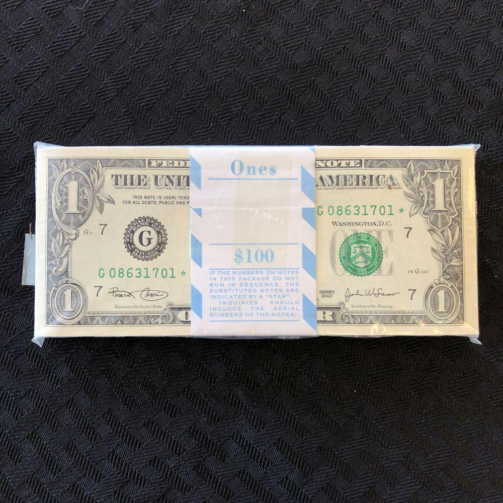 Star Notes 100 Pack Sequential $1 (1 of 5)