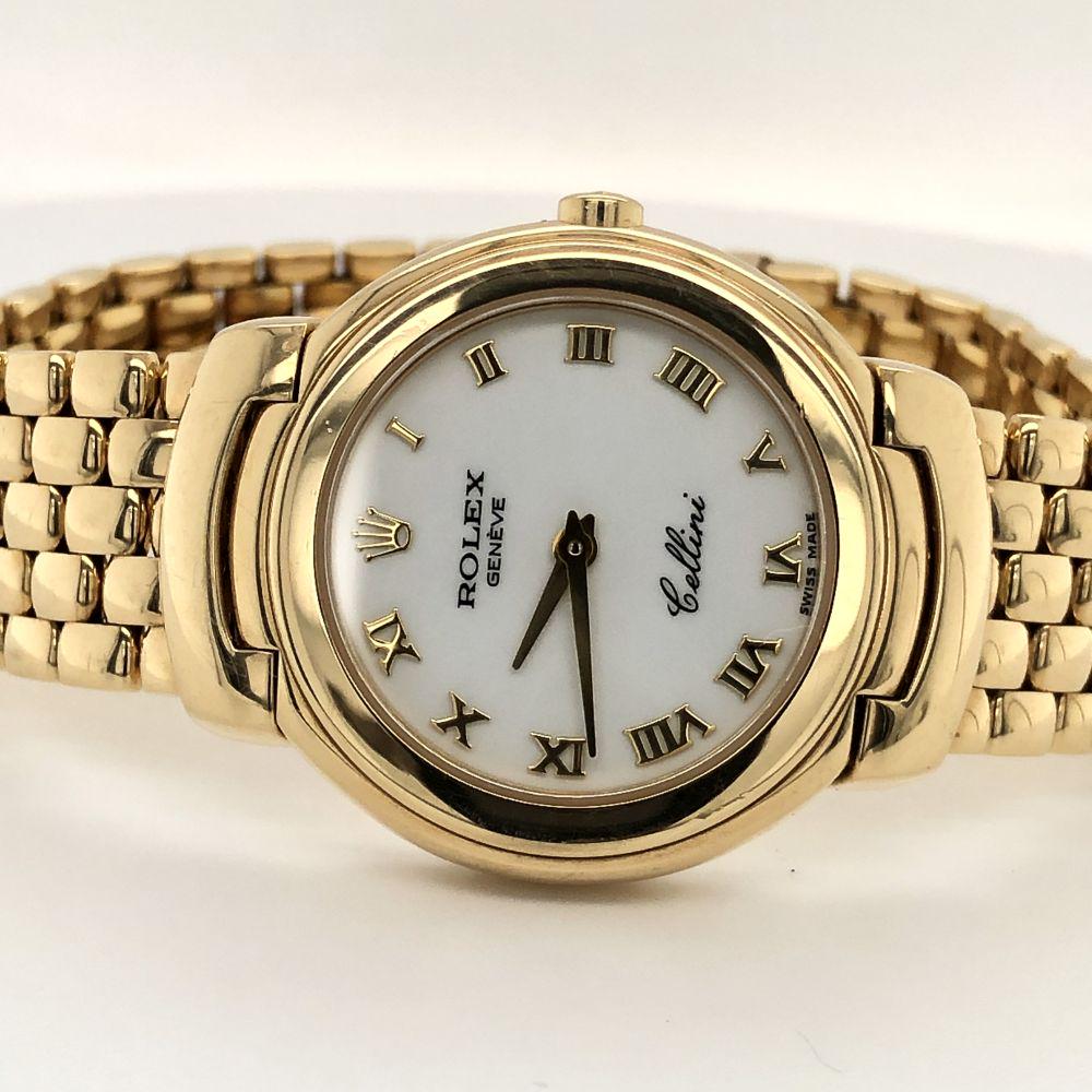 Ladies' Rolex Cellini 18K with Box Movement 6620 (1 of 12)