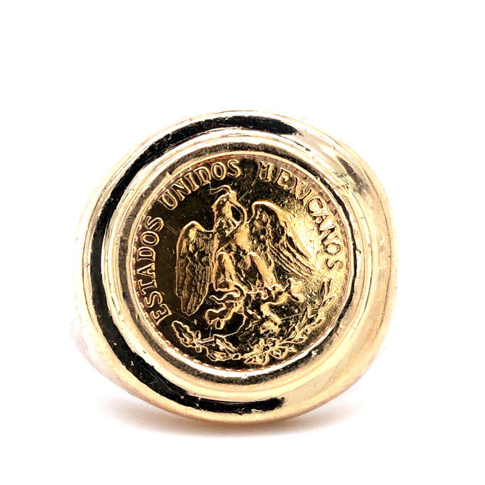 Dos Pesos Gold Coin in 14K Mounting (1 of 4)