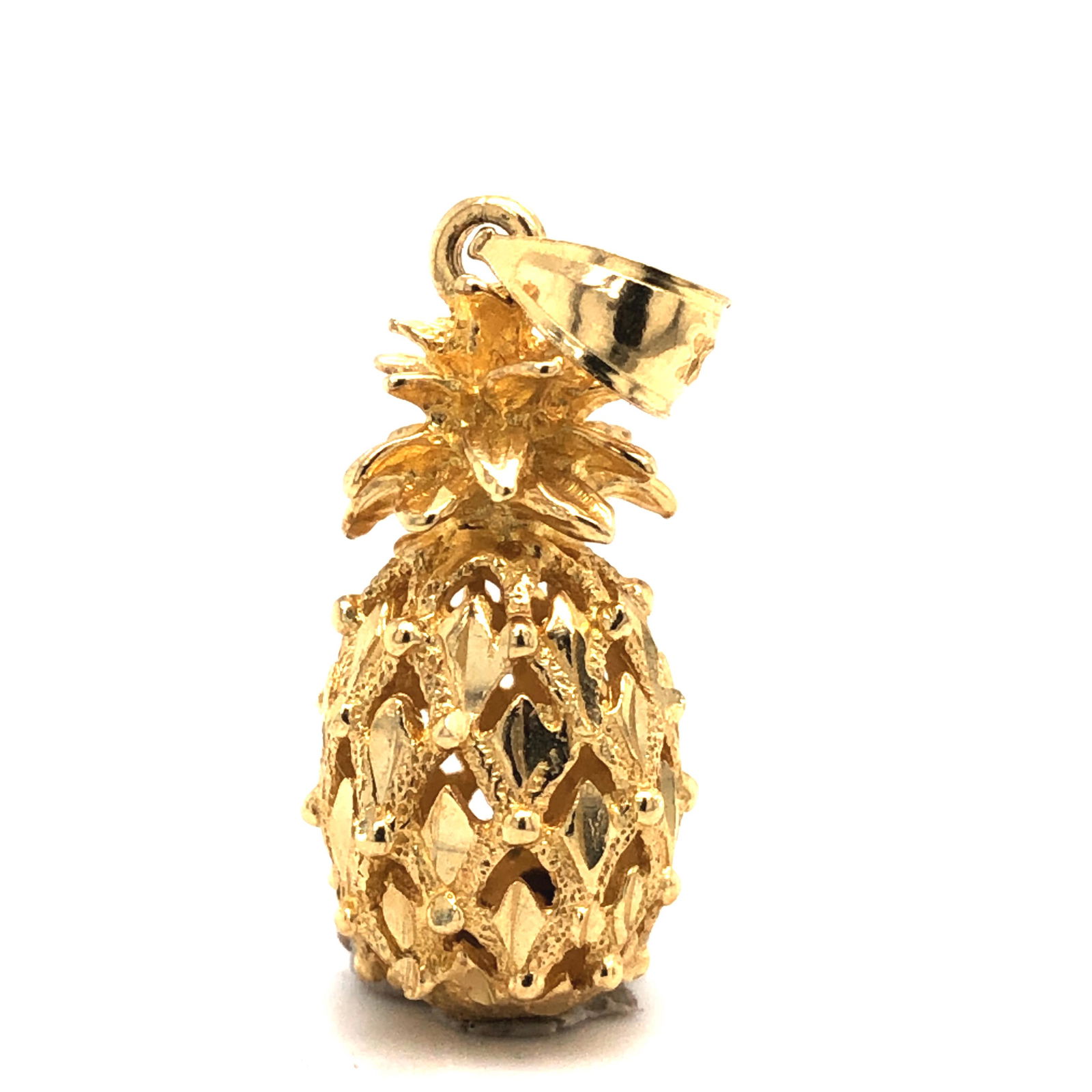Pineapple Pendant 14K (1 of 4)
