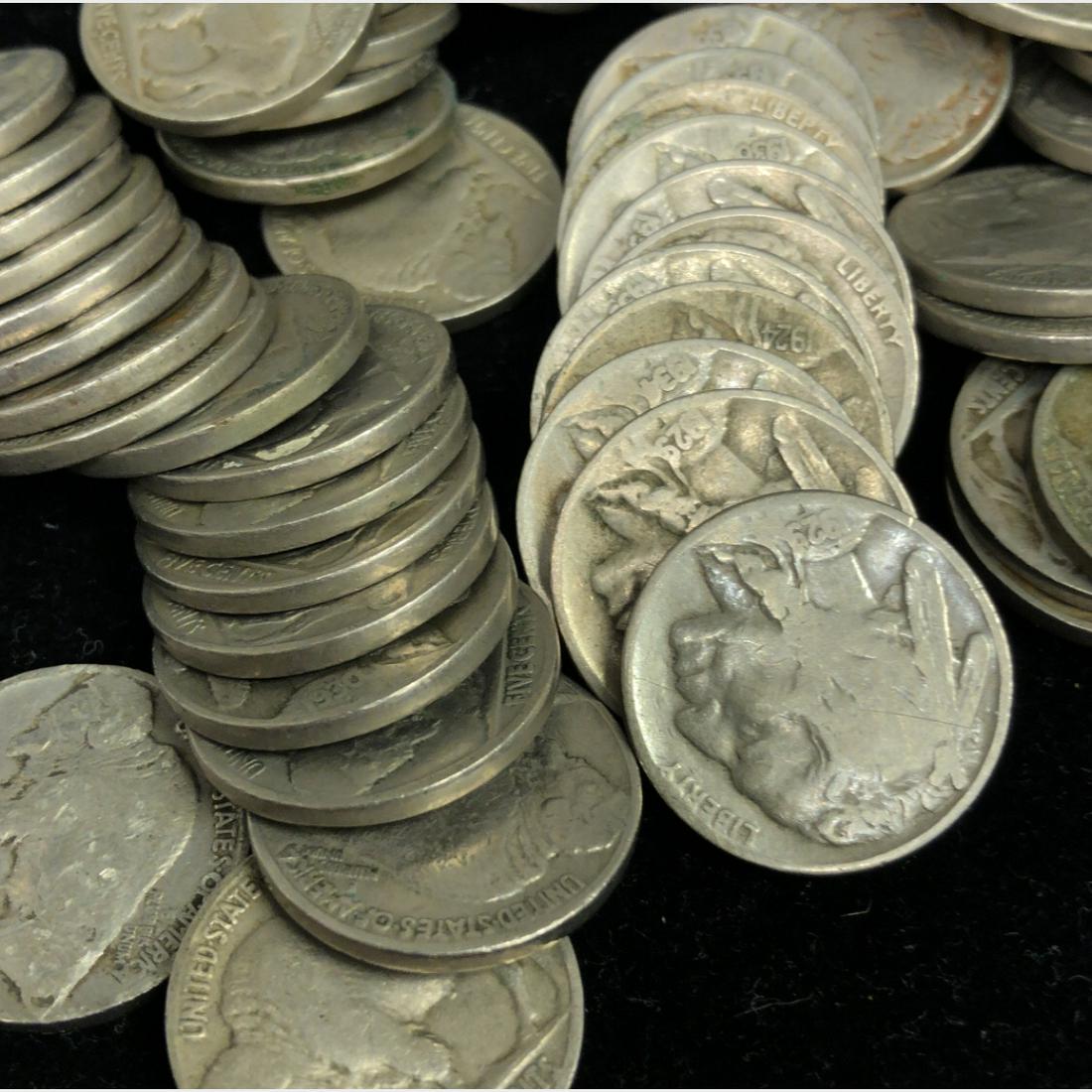 (80CT) Fully Dated Buffalo Nickels. (1 of 4)