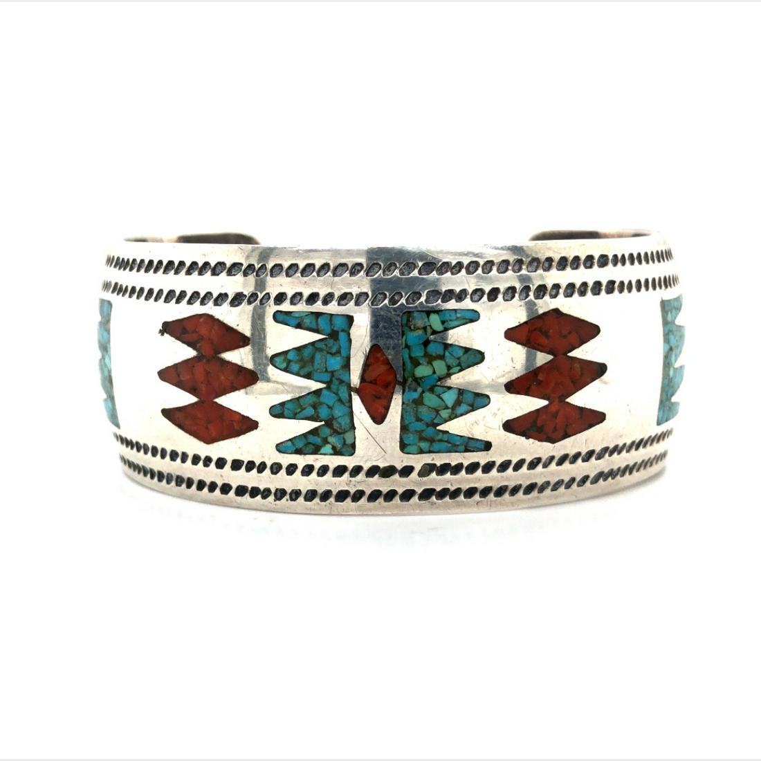 Rare Tommy Singer Circa 1970 Turquoise Cuff (1 of 4)