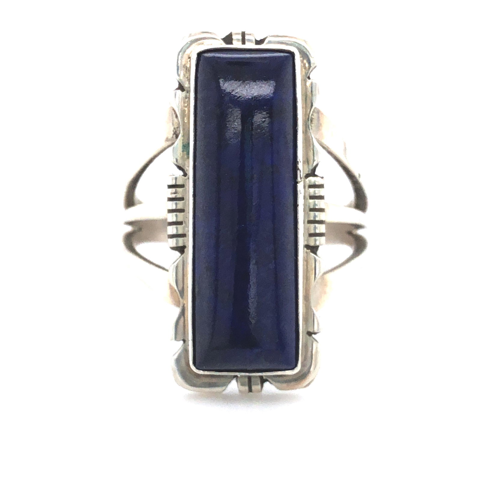 Navajo Secatero's Lapis Lazuli Ring (1 of 3)