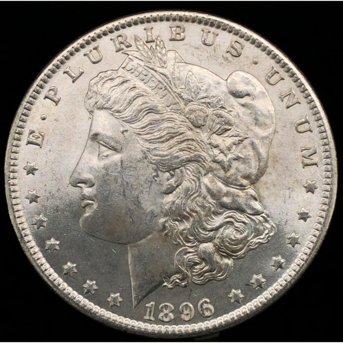 1896 Morgan Silver Dollar Choice Uncirculated (1 of 2)