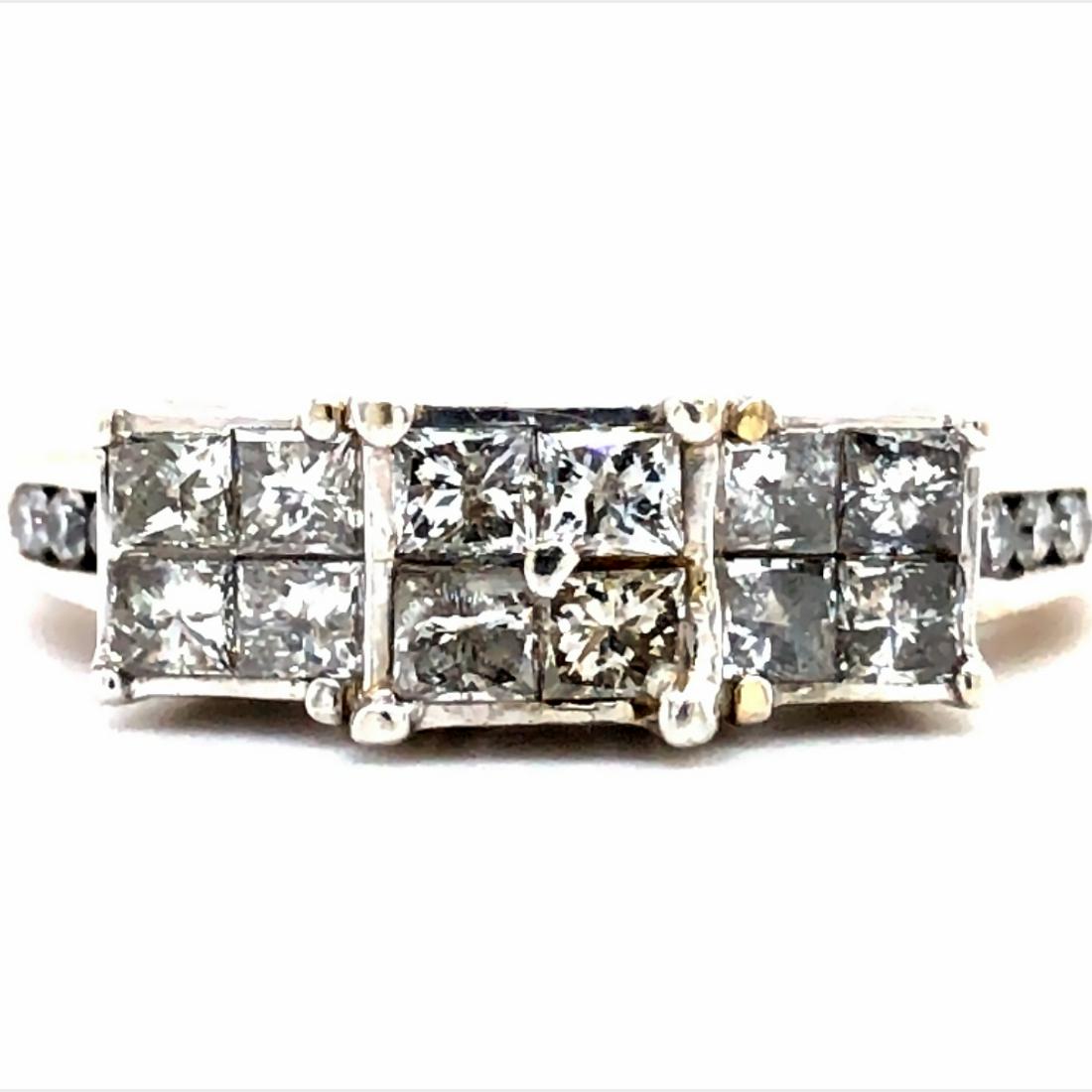 Past, Present, Future Diamond Ring (1 of 5)