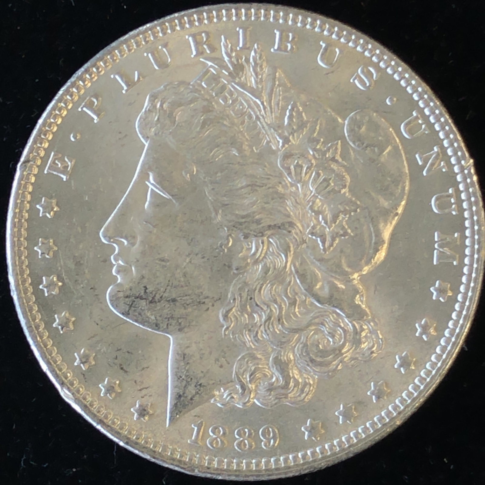 1889 Morgan Silver Dollar Choice BU (1 of 2)