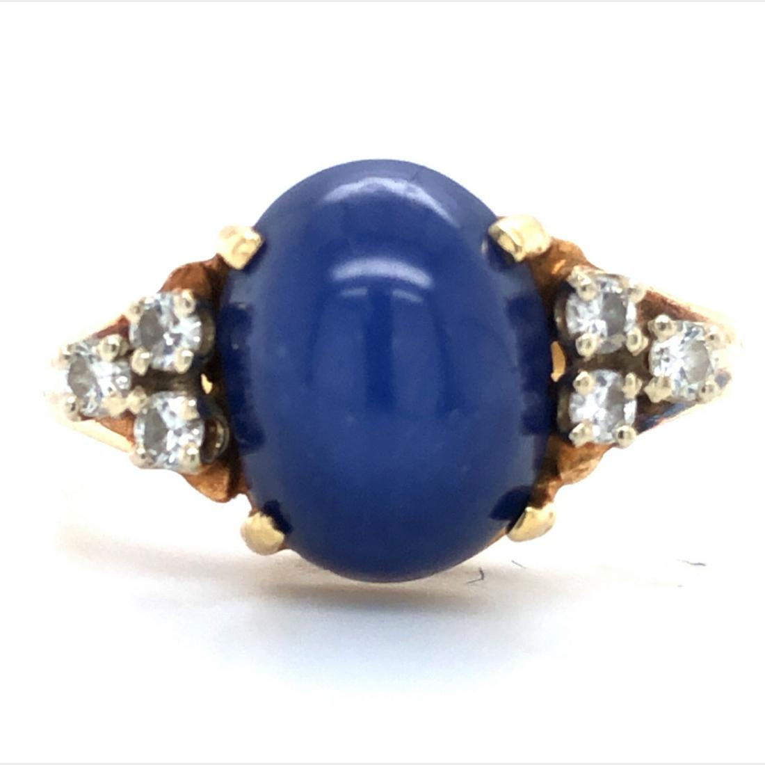 Lindy Blue Star Sapphire Ladies' Ring (1 of 4)