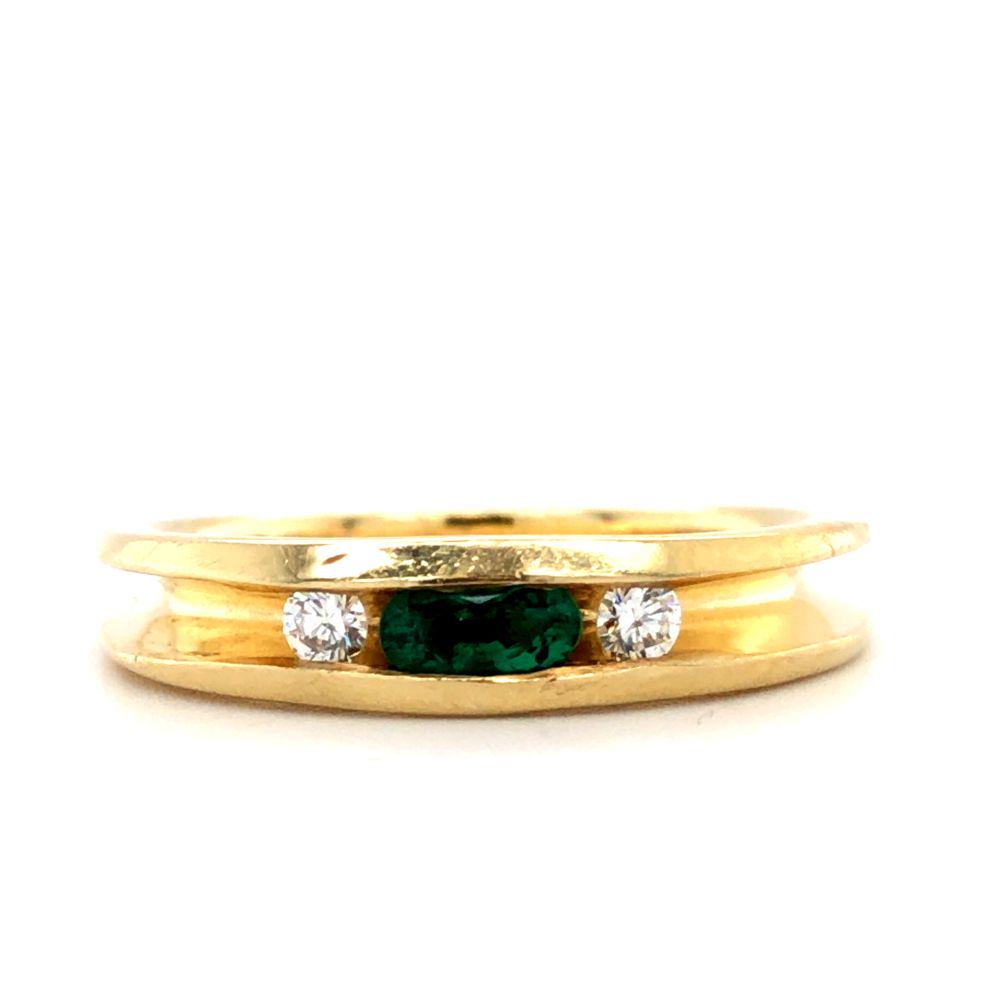 Emerald and Diamond Ring (1 of 5)