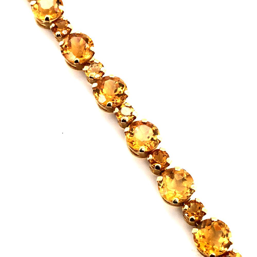 Genuine Citrine Bracelet (1 of 7)